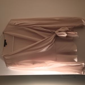 Women's forever 21 dressy gold shimmer Blouse, size Medium